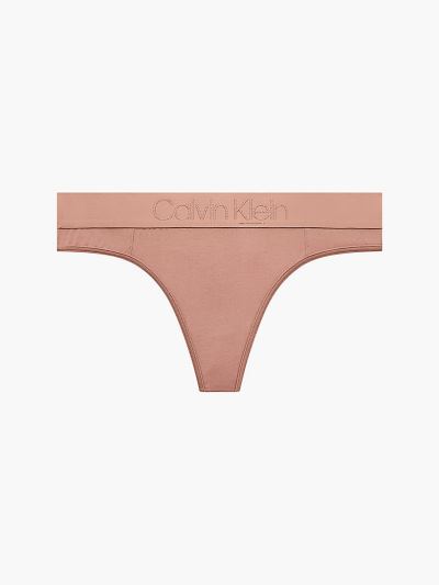 Calvin Klein Underwear HU423253 | Calvin Klein Tonal Logo Női Tanga Rózsaszín
